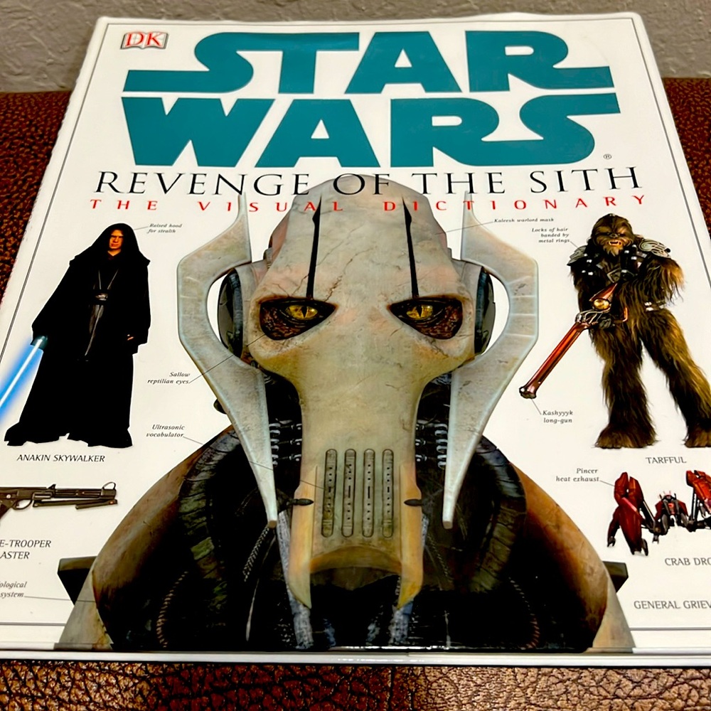 Star Wars Revenge of the Sith The Visual Dictionary Collector Book James Luciano